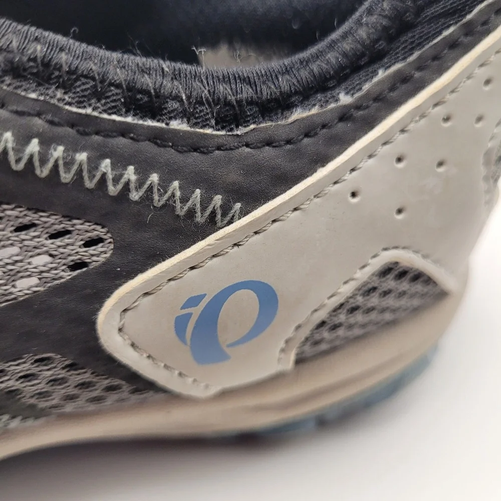 Pearl Izumi W X-Alp Drift IV Cycling Shoes Grey Blue Shimano SPD Cleats EUR 38